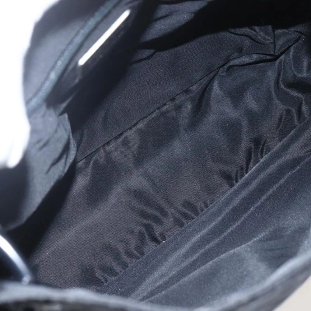 Prada Chain Tessuto Black Nylon Shoulder Bag Bag - Picture 5 of 16